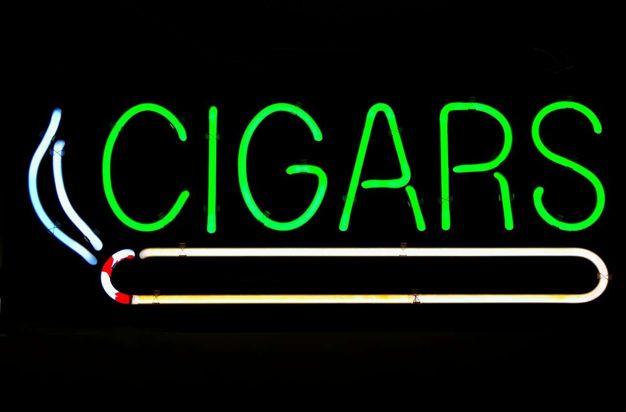 cigar shop sign