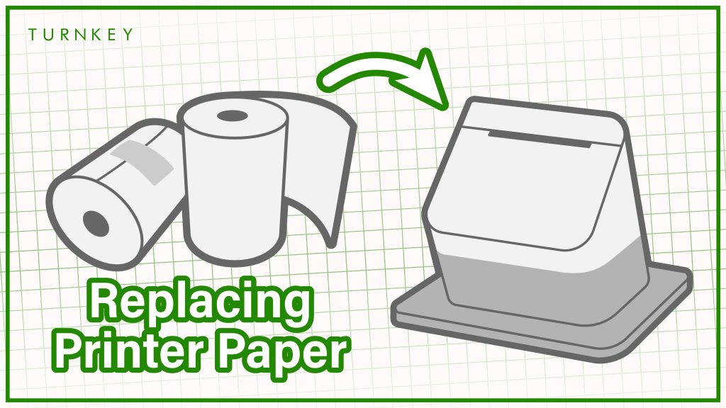 Clover Support - Steps for changing receipt printer paper